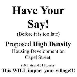 Have Your Say! Proposed High Density Housing Development on Capel Street