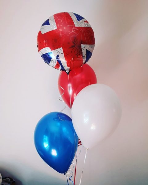 VE DAY 75 balloon picture