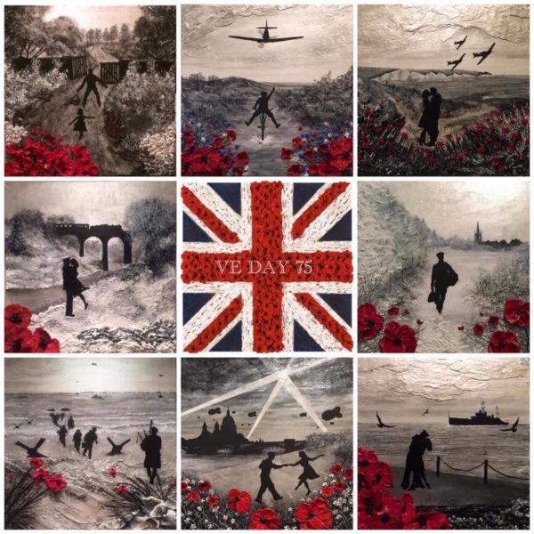 VE DAY 75 Collage picture