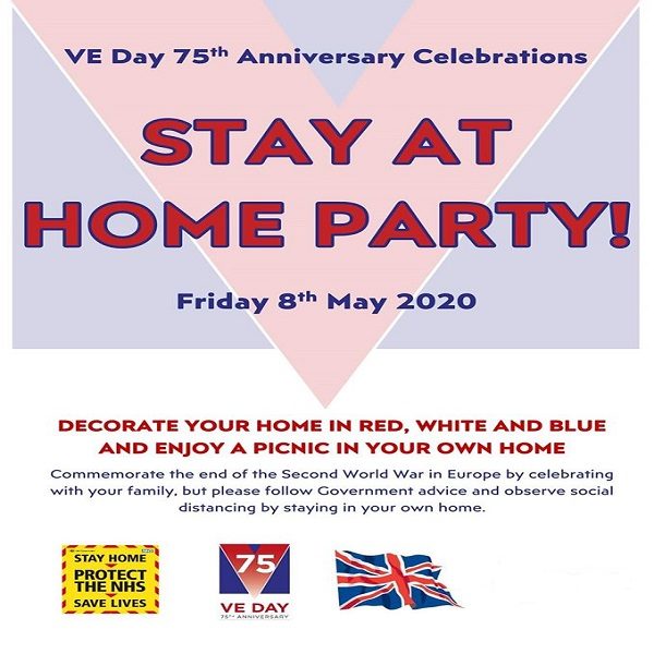 VE DAY 75 poster